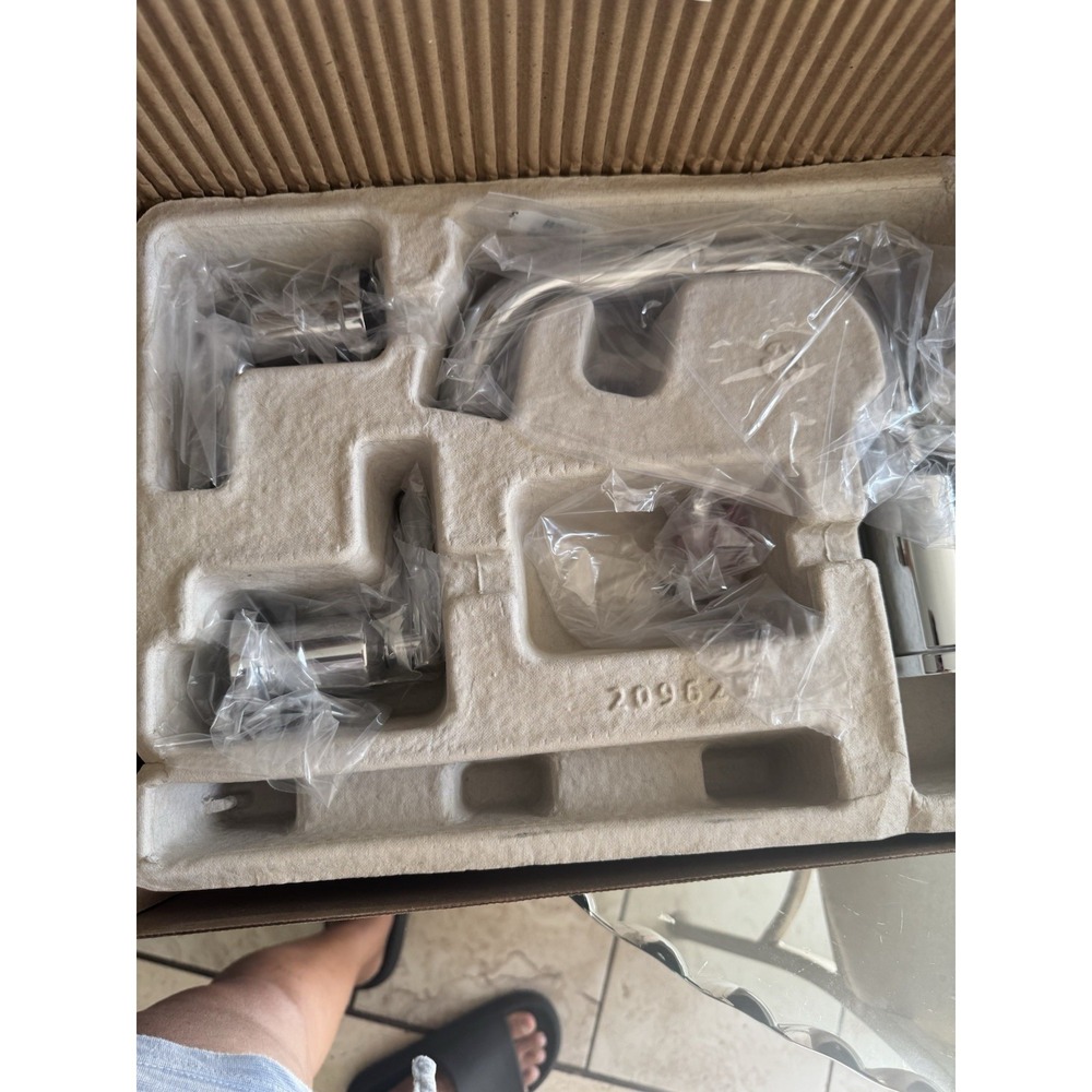 Moen T961 Gibson Chrome Two-Handle Non Diverter Roman Tub Faucet less valve